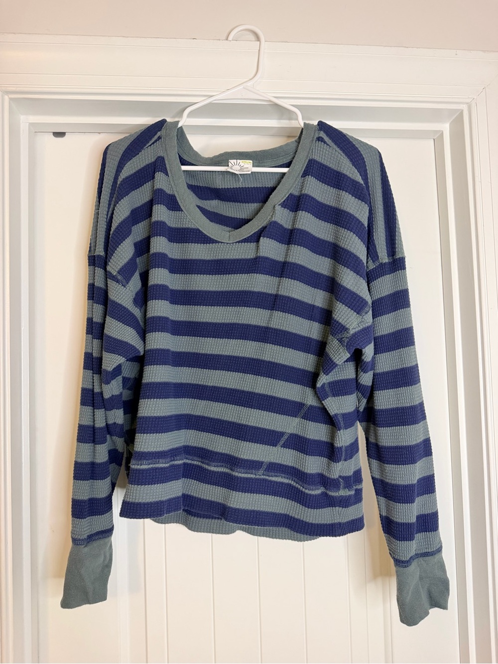 the OFFLINE by Aerie Wow! Waffle Oversized Long-Sleeve T-Shirt